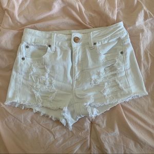 American Eagle SuperStretch Shorts - White